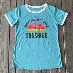 Bring on the sunshine ☀️ oversized t shirt